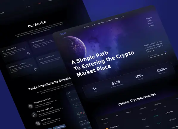 universe-landing-page-design
